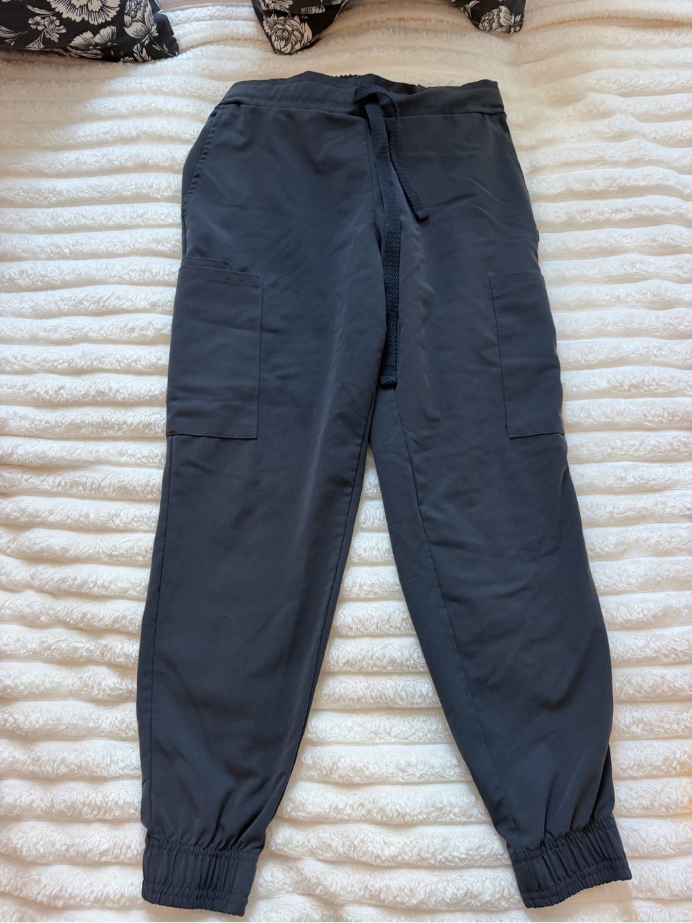 AVE womens grey Jogger Pants with Utility Pockets S